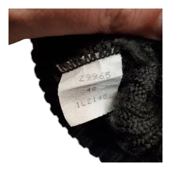 Military Sweater Men's 42 Green 100% Wool Pullover Commando Vintage Long Sleeve - Picture 15 of 15